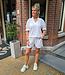 Badstof Set Met Pofmouw Off White