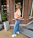 Fluor Streep Top LA Oranje