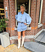 Blouse Jasje Ballon Zachtblauw