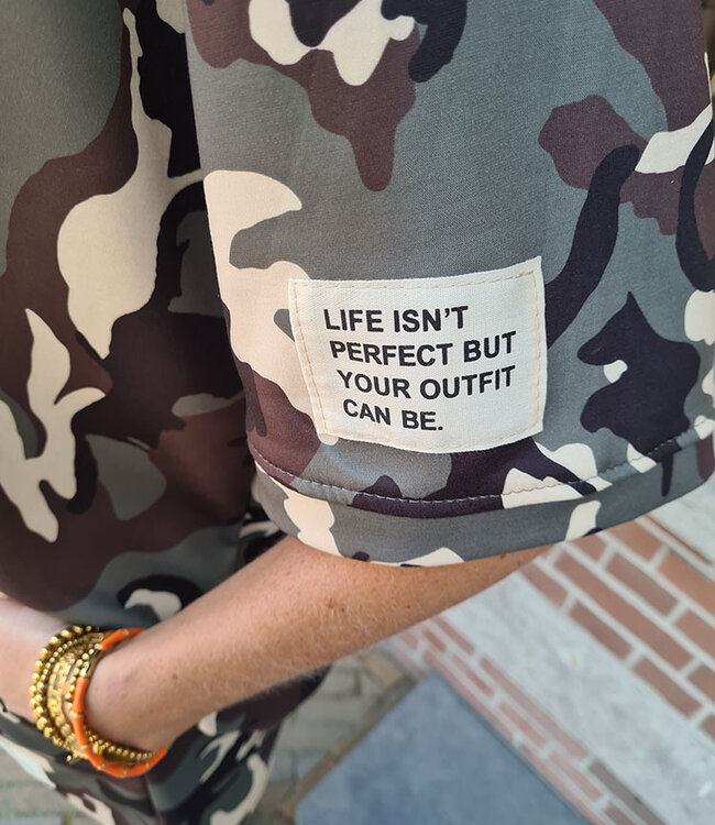 2-delige Comfyset Embleem Kort Armyprint