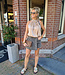 Haltertop Shimmer Camel