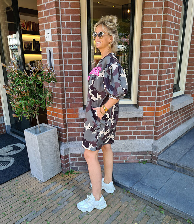 Sweaterdress Army Vintage