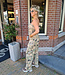 Strapless Jumpsuit Armyprint
