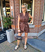 Biba Gilet Donkerbruin