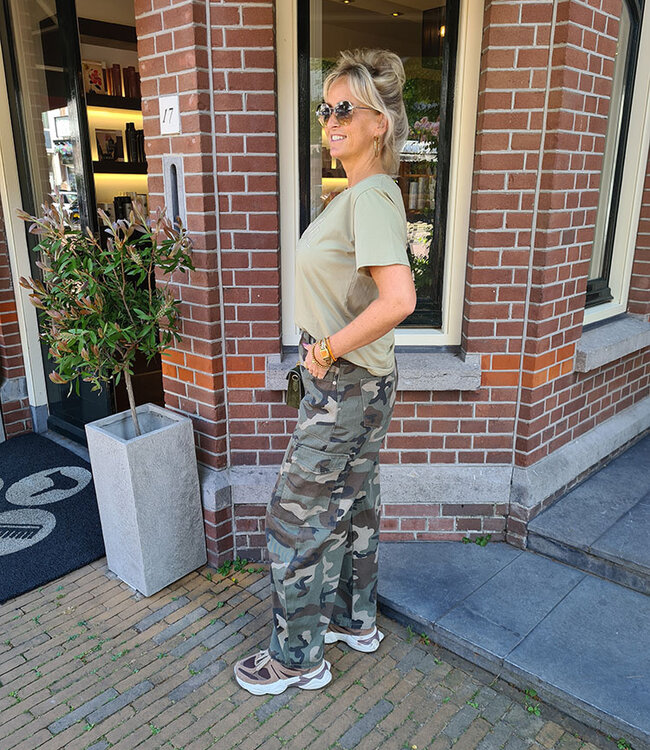 T-shirt Saint Tropez Groen
