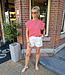 Sweater Tee Stripes Rood/Roze