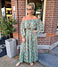 Ibiza Dress Turquoise/Gold