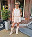 Halterplaysuit Gehaakt Beige