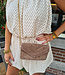 Clutch/Tas Luxe Suede Taupe