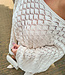 2-Delige Set Gehaakt Beige Trui + Short