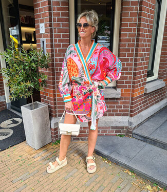 Wikkeldress LM Multi Oranje 04