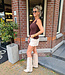 Ruffle Rand Hemdje Donkerbruin