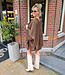 Teatro Knit Omslagdoek Donkerbruin