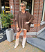 Teatro Knit Omslagdoek Donkerbruin