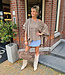 Teatro Knit Omslagdoek Taupe