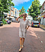 Azzurro Leopard Dress Vhals Soft Beige Tinten