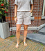 Azzurro Leopard Short Soft Beige Tinten