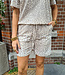 Azzurro Leopard Short Soft Beige Tinten