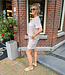 Azzurro Leopard T-shirt Soft Beige Tinten