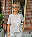 Azzurro Leopard T-shirt Soft Beige Tinten