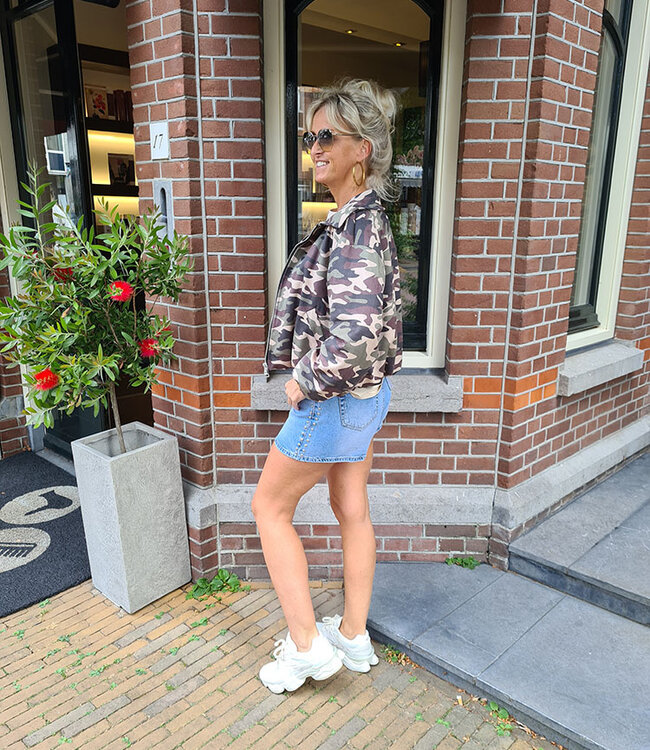Biba Bomber Jasje Armyprint