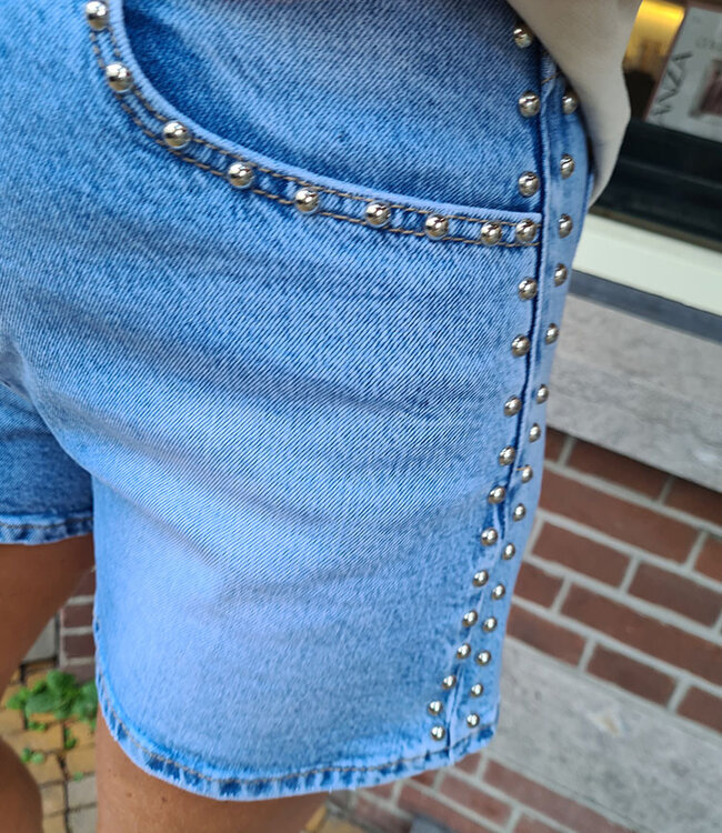 Denim Short Studs 675-1