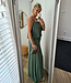 2-Delige Set Ballon Top + Wijde Broek Groen