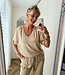 Zijdelook T-shirt Gold