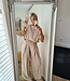 Luxe 2-Delige Set Beige Top + Broek