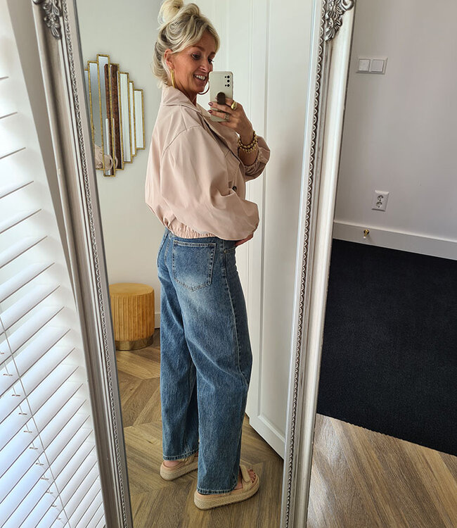 Short Jack Beige met Knopen