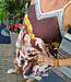 2-Delige Summer Zijdelook set Bruin