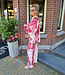 2-Delige BallonBlouse + Pantalon Flower Red
