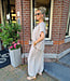 Oversized Linnenlook Blouse Beige/Taupe