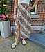 Wikkelrok Cheeta Donkerbruin/Beige