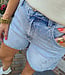 Denim Short met Strass 1104