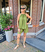 2-Delige Haltertop + short Groen
