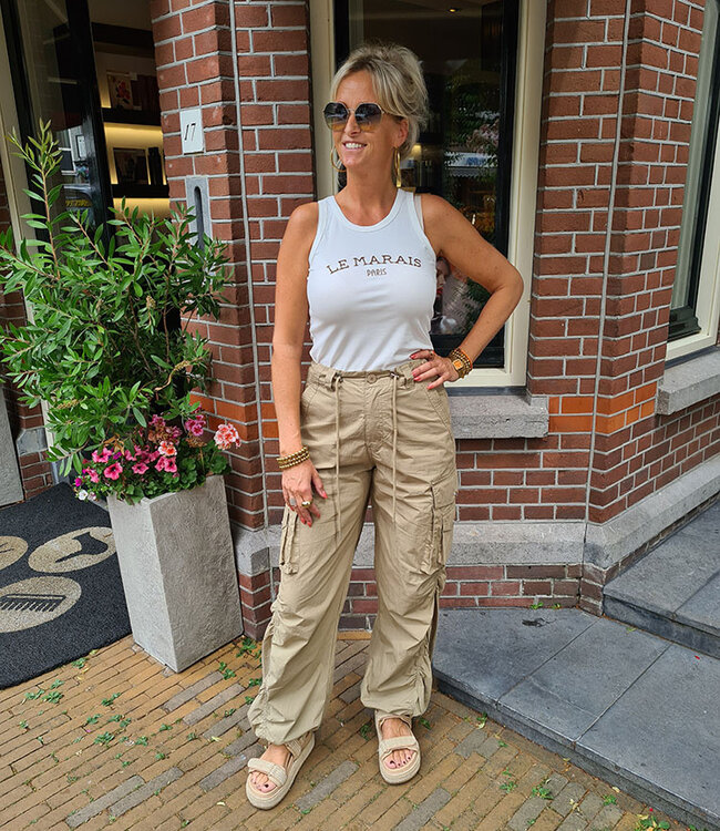 Halterhemdje Le Marais Wit