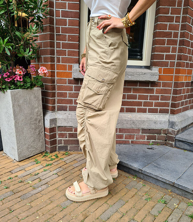 Ambika (ballon) Broek Beige Alex