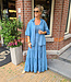 Blouse Pofmouw Dunne Denim