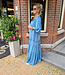 Blouse Pofmouw Dunne Denim