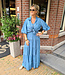 Blouse Pofmouw Dunne Denim