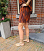 Palmtree Short Bruin/Donkeroranje