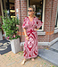 Azzurro Barokdress Bordeaux/Roze