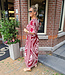 Azzurro Barokdress Bordeaux/Roze