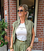Ambika Freya Gilet Rits Groen