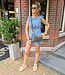 Suède Bag met Studs Monica Groen