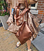 Big Shopper 2delig XXL Sequin Bruin/Koper