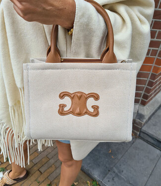 Mini Bag Look a Like Beige/Bruin