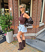 Halter Knit Top Donkerbruin