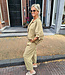 Tan Blouse Oversized Pistachio